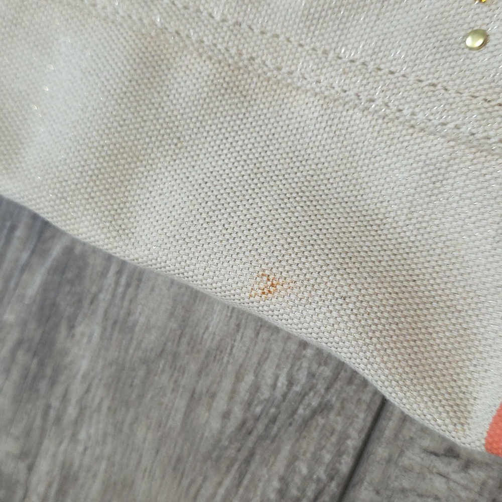 Coach Pierre Le Tan 14962 Umbrella Canvas Tote Shoulder Bag Embellished - Picture 6 of 16